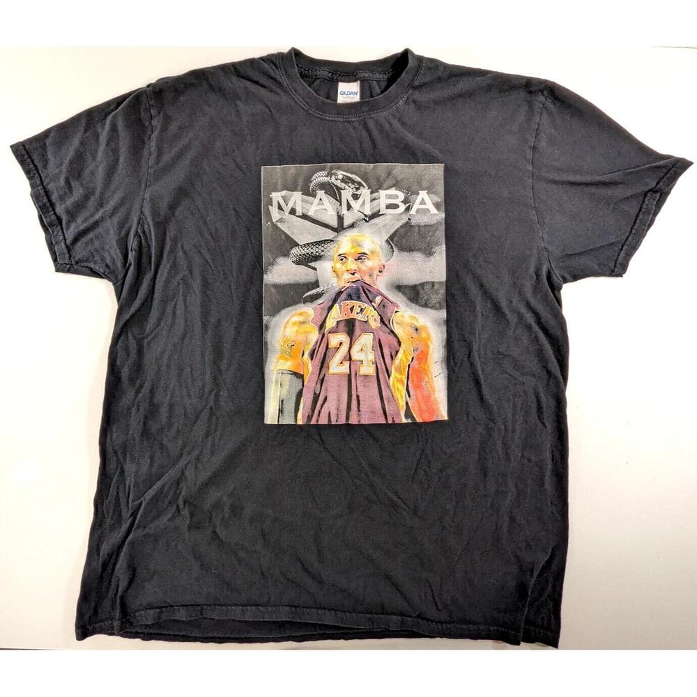 Kobe Bryant Black Mamba Forever Xxl T-Shirt Los Angeles Lakers